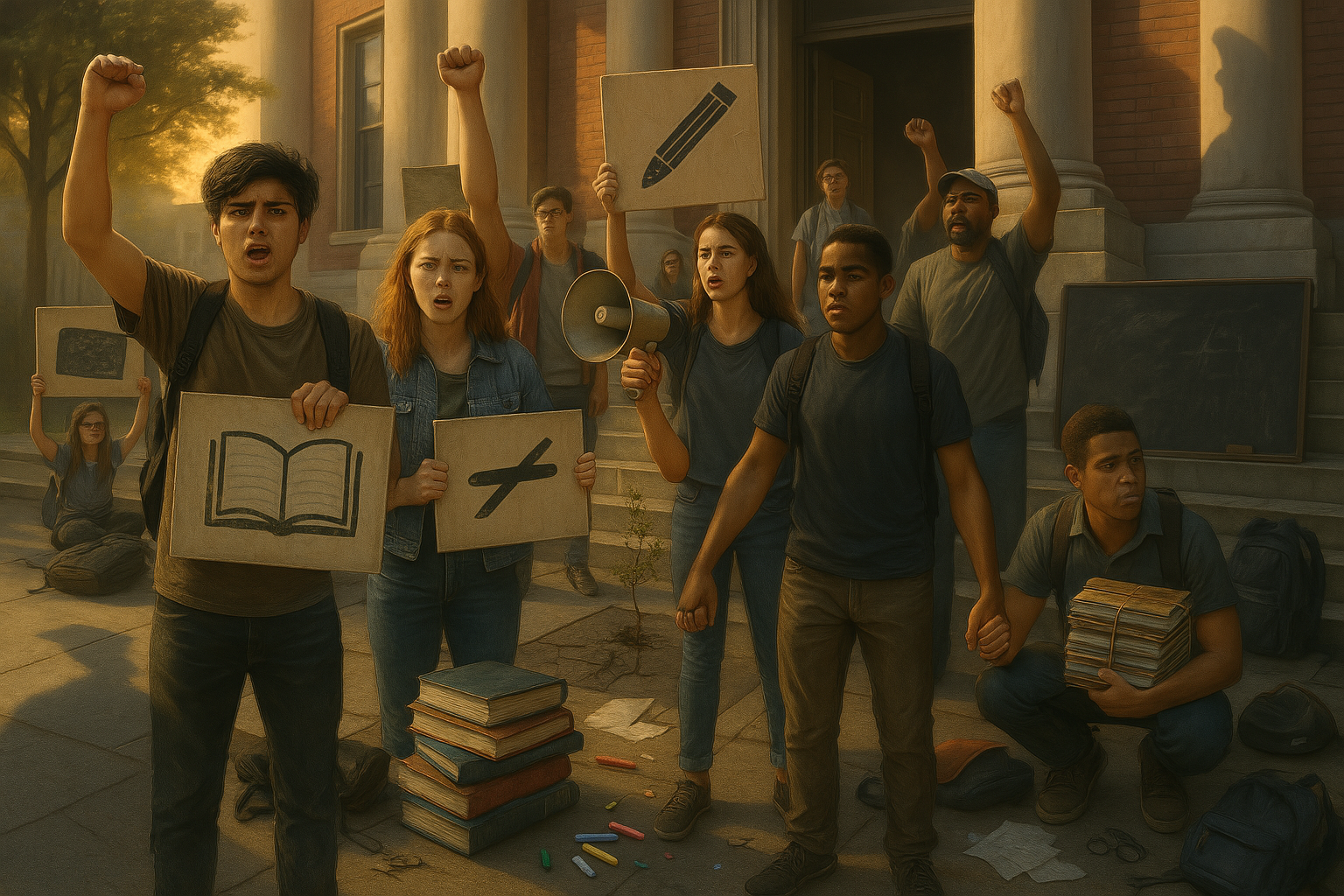 Estudantes em Luta por um Ensino Melhor